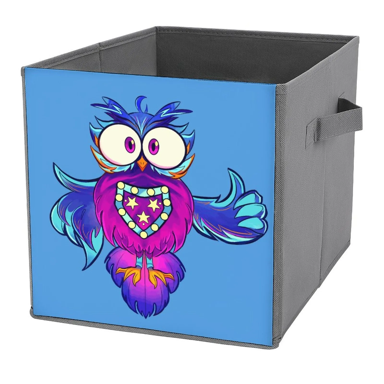 Keep it  Positive You got this Whoo! Folding Storage Bin