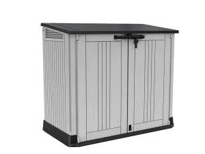 Keter Store-It-Out Prime 4.3 x 3.7 ft. Outdoor Resin Storage Shed with Easy Lift Hinges, Perfect for Yard Tools, Pool Toys and Garden Accessories,