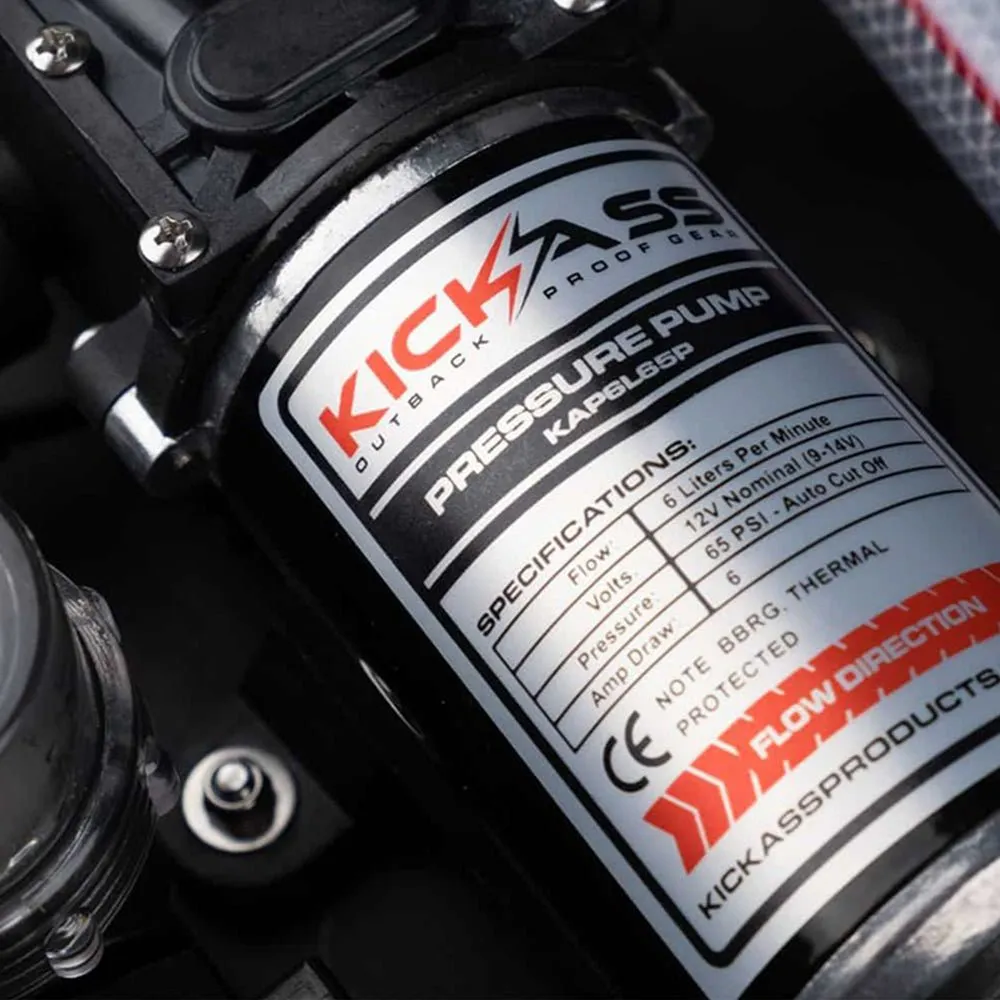 KickAss 12V Portable Pump Pack - 6L/minute
