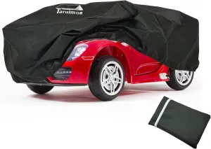 Kids Ride-On Toy Car Cover, Outdoor Heavy Duty Waterproof Cover for Electric Battery-Powered Children's Wheeled Kids Car- Universal Fit for (52" L x 28" W x 24" H) (Sedan car's)