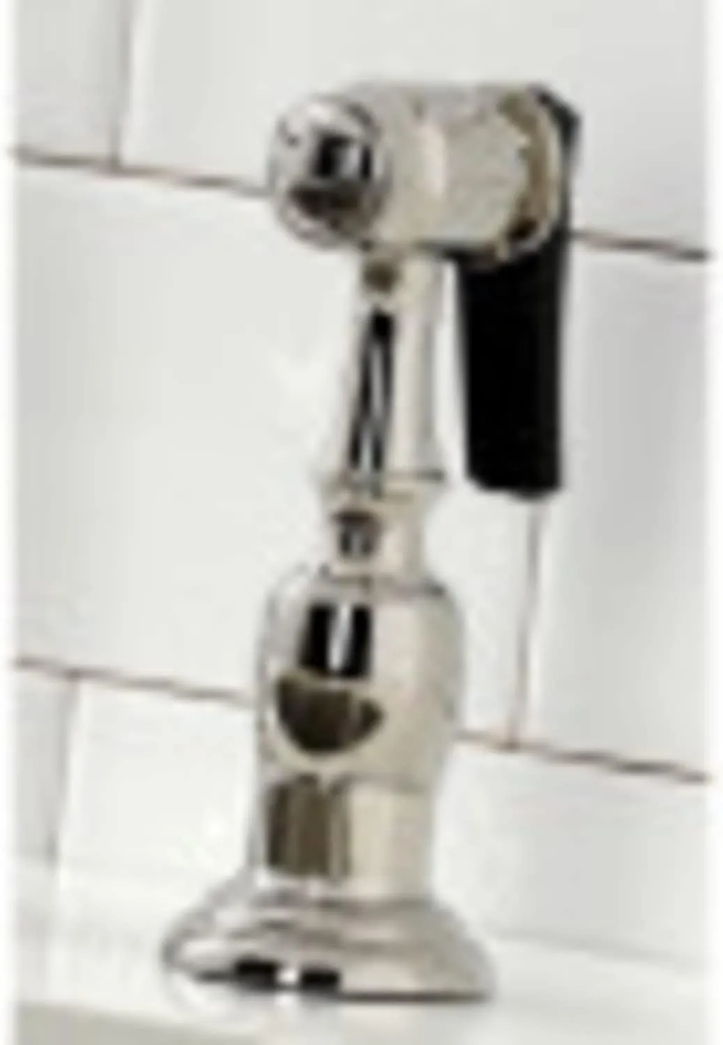 Kingston Brass KS1272ALBS Heritage Kitchen Faucet with Brass Sprayer, 8-3/4-Inch, Polished Brass