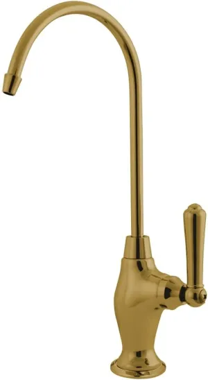 Kingston Brass KS3192NML Magellan Water Filtration Faucet, 4-5/8", Polished Brass