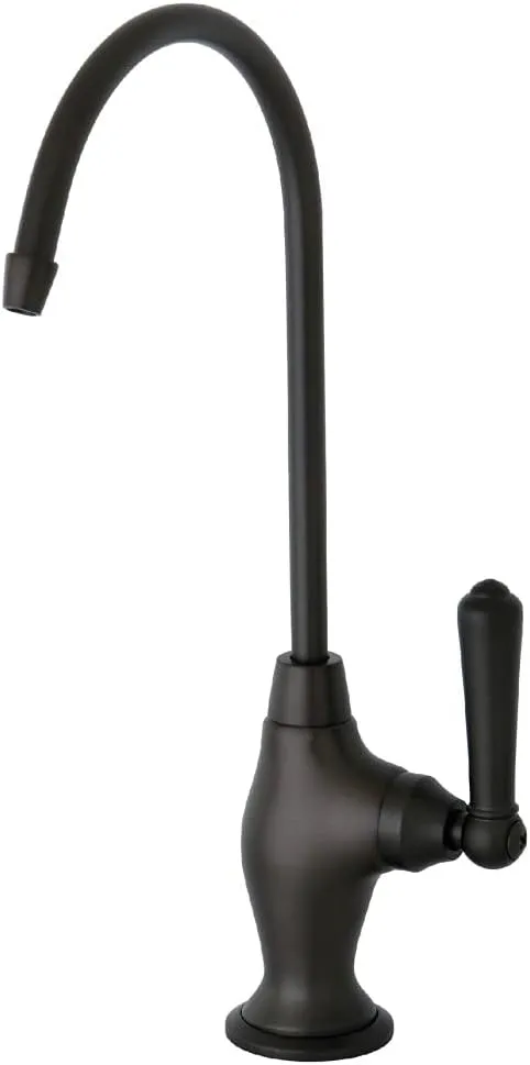 Kingston Brass KS3195NML Magellan Design 1/4 Turn Water Filter Faucet, Oil Rubbed Bronze,4-3/4 inch Spout Reach , Oil-Rubbed Bronze