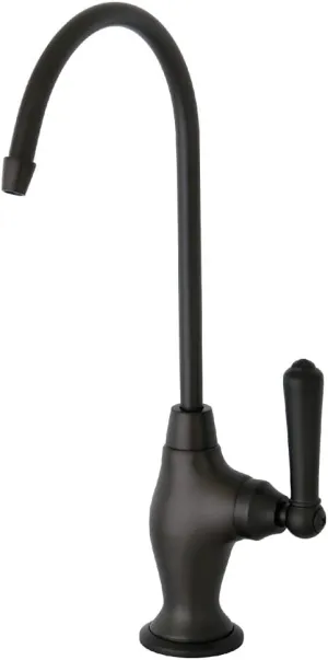 Kingston Brass KS3195NML Magellan Design 1/4 Turn Water Filter Faucet, Oil Rubbed Bronze,4-3/4 inch Spout Reach , Oil-Rubbed Bronze
