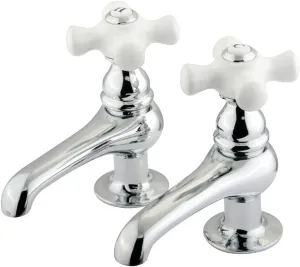 Kingston Brass KS3201PX Basin Faucet, 3-1/2", Chrome