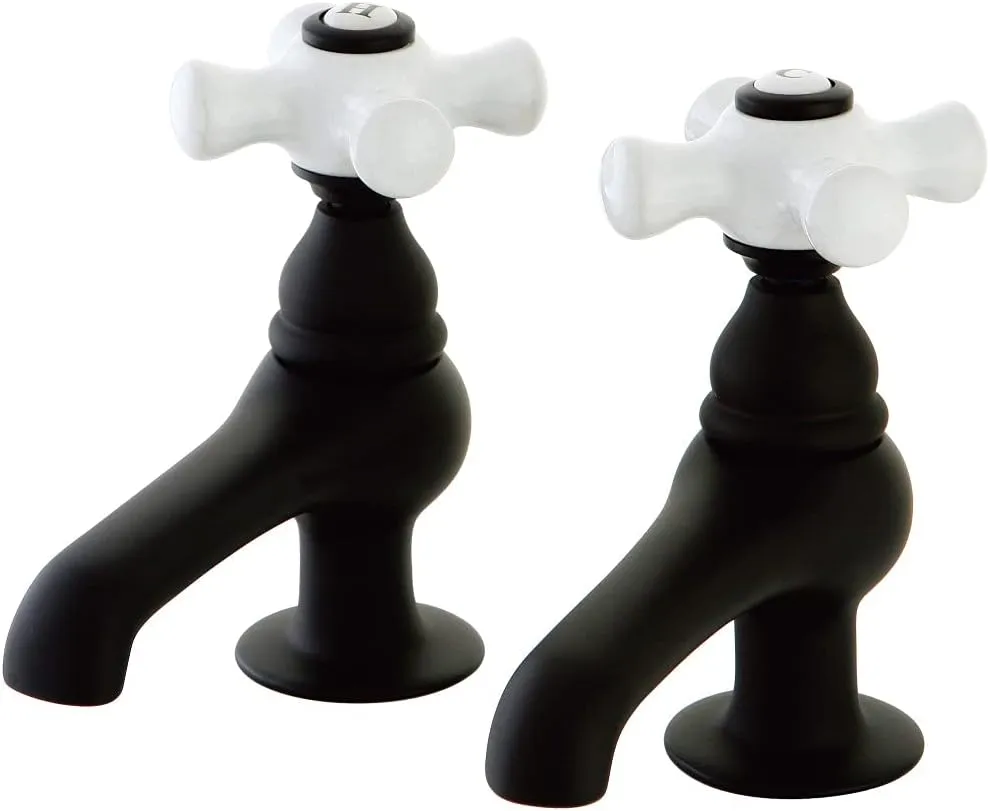 Kingston Brass KS3205PX Restoration Basin Tap Faucet, Oil Rubbed Bronze, 4.06 x 3.5 x 1.75