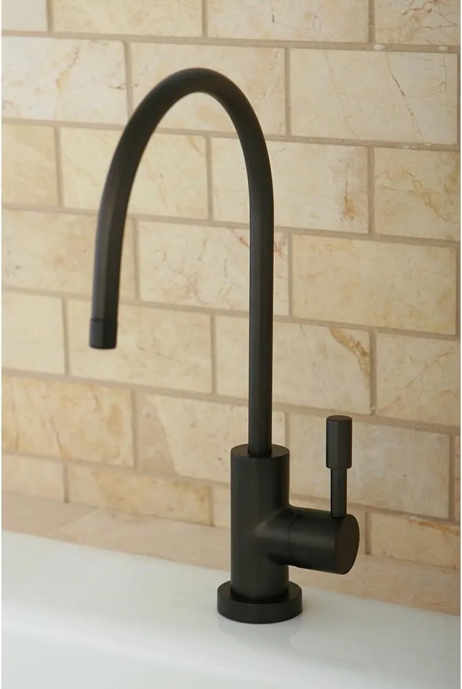 Kingston Brass KS8195DL Concord Water Filtration Faucet, 5-3/4 inch spout reach, Oil Rubbed Bronze
