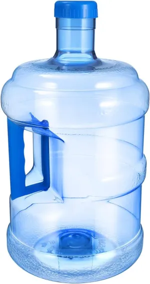 Kisangel Kettle Water Bottle 5L Water Jug with Handle Cap Plastic Water Container for Handheld Fitness Home Travel