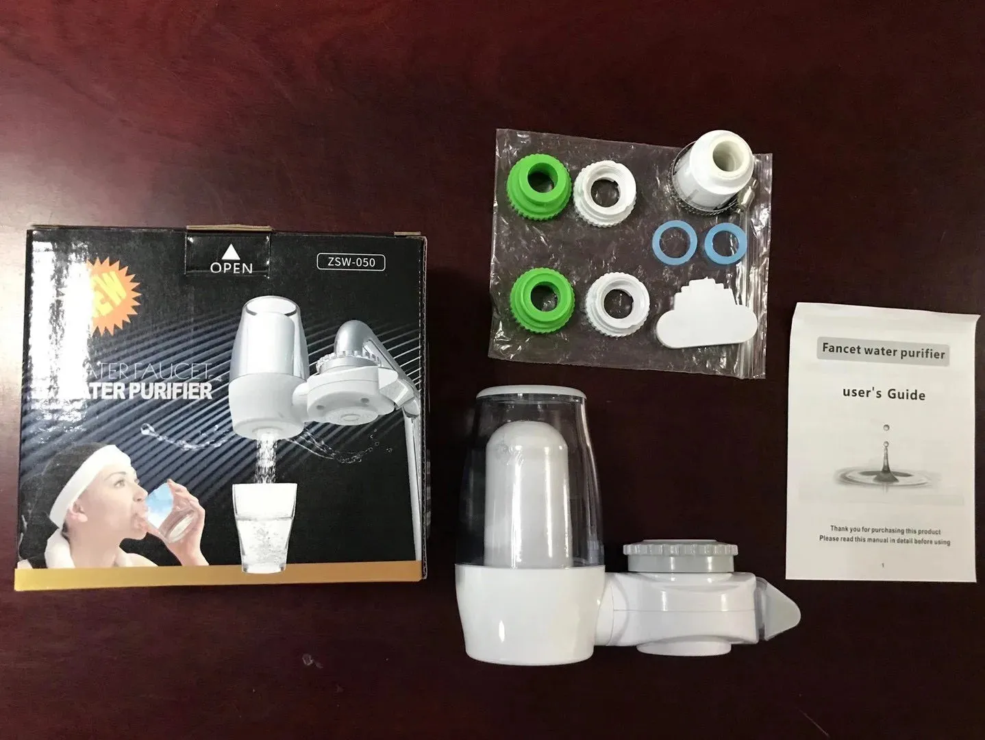 Kitchen Bathroom Drinking Faucet Water Purifier 7 Layer Filter Visible Tap Activated Carbon Bidet Aquarium Fish Tank Filtration