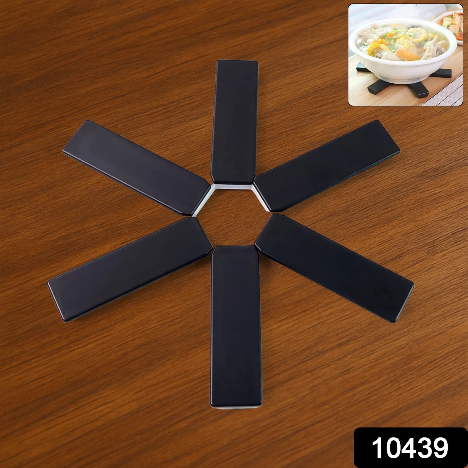 Kitchen Non-Slip for Foldable Hotmat Eye-catching Heat-Resistant Digital Plastic