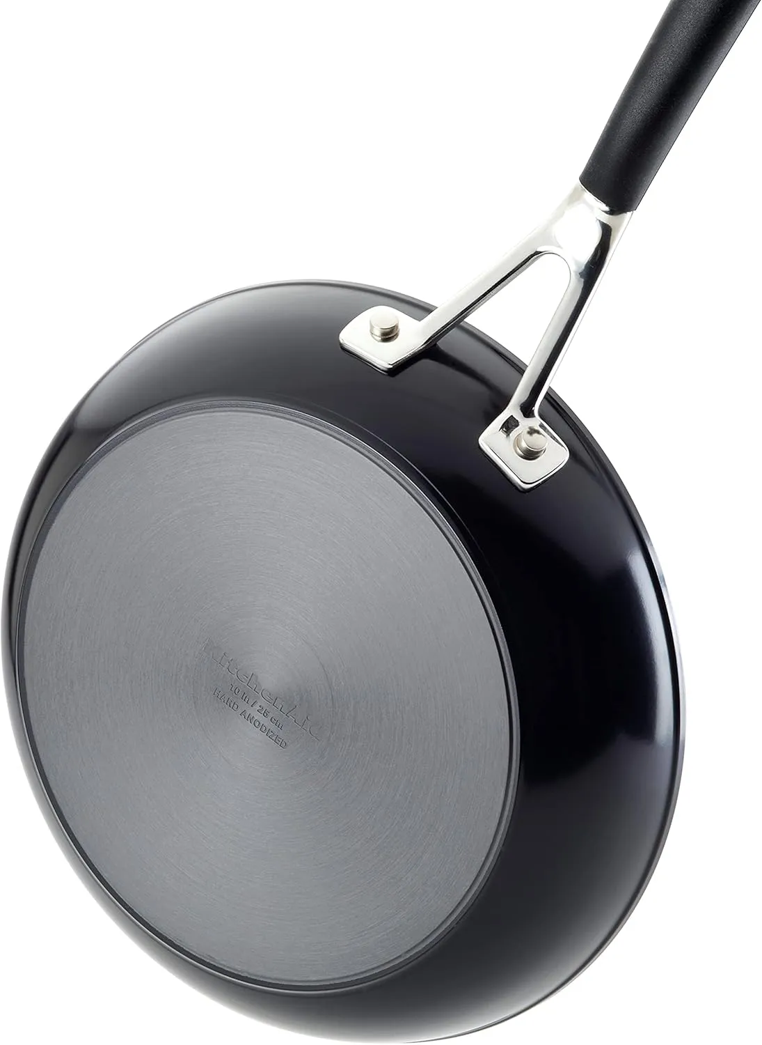 KitchenAid Hard Anodized Nonstick Frying Pans/Skillet Set, 8.25 Inch and 10 Inch, Onyx Black
