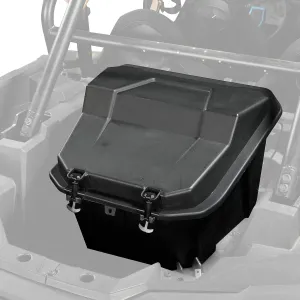 Kiwi Master Rear Cargo Box Compatible with 2014-2023 Polaris RZR XP 1000 900 Turbo Trail S Accessories Replace OEM # 2881193 Waterproof 69 QT Bed Storage Bin