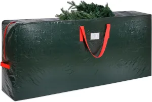 KRYSTY Christmas Tree Storage Bag - Fits Up to 9 Ft Xmas Holiday Tree, Zippered Bag, Carry Handles, Durable Waterproof Material, Protects Against