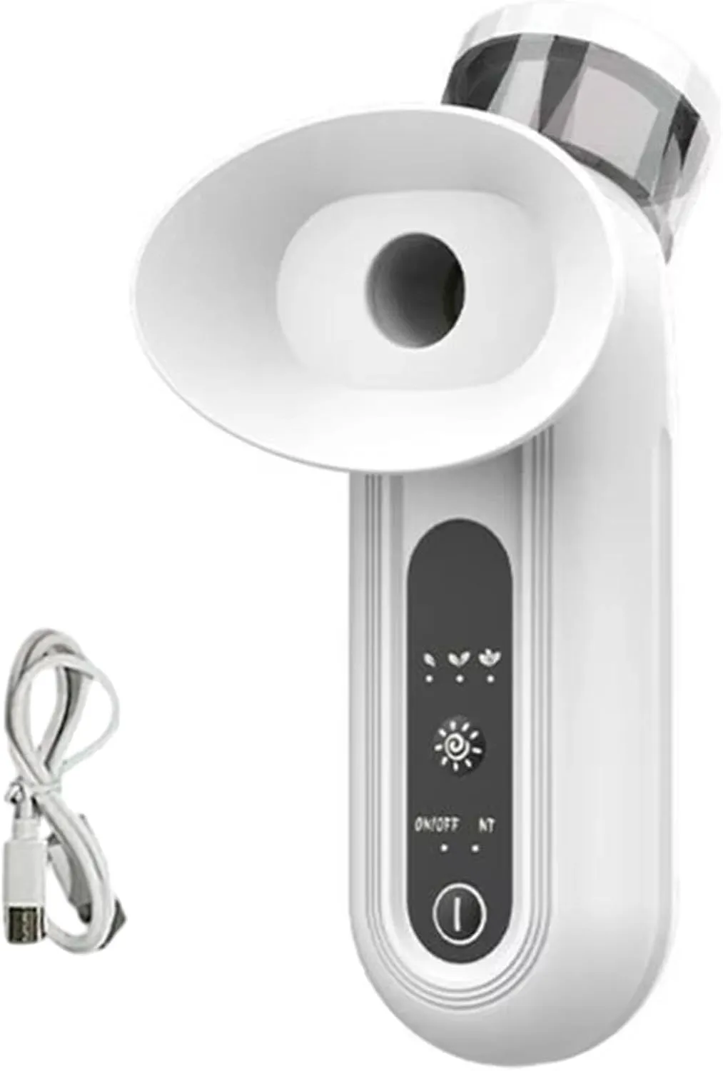KUIRUNRX® Eye Steamer for Dry Eye, Eye Steam Sprayer, Eye Mist Sprayer, Cold   hot Compress, Mini Soothing Steamer for Dry and Tired Eyes (White)