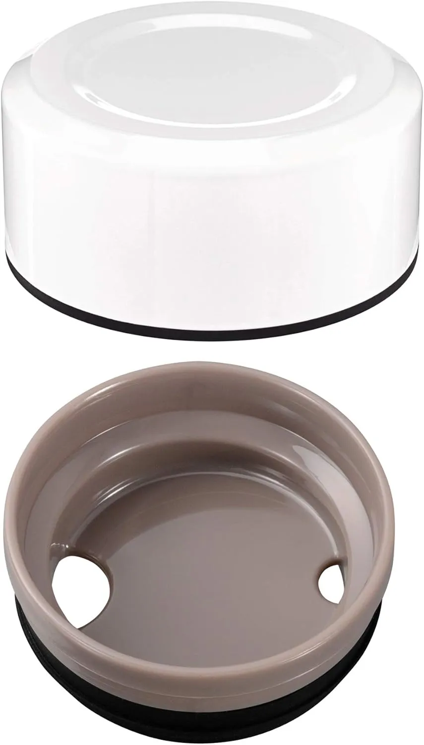 Kyocera Travel Mug with Twist Top, 17oz, Pearl White
