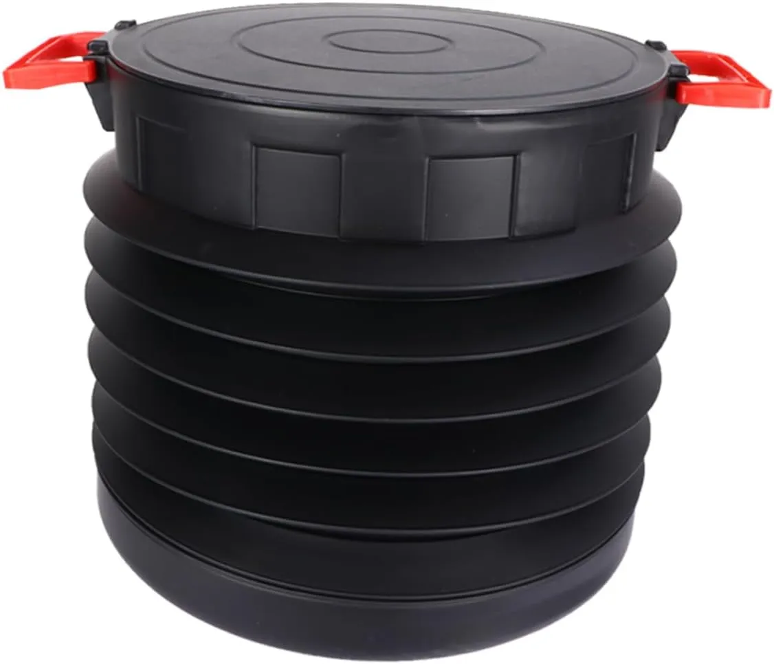 Large Capacity 25l Foldable Bait Basin Outdoor Collapsible Bucket for Safe Easy Storage