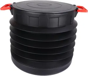 Large Capacity 25l Foldable Bait Basin Outdoor Collapsible Bucket for Safe Easy Storage