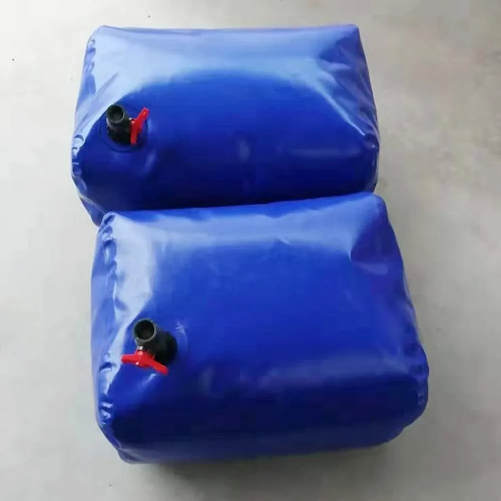 Large Capacity Water Storage Bag with Faucet, Foldable Garden Water Tank for Irrigation, Emergency, Rainwater Collection(350L(92gal))