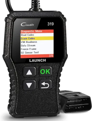LAUNCH OBD2 Scanner CR319 Check Engine Code Reader with Full OBD2 Functions
