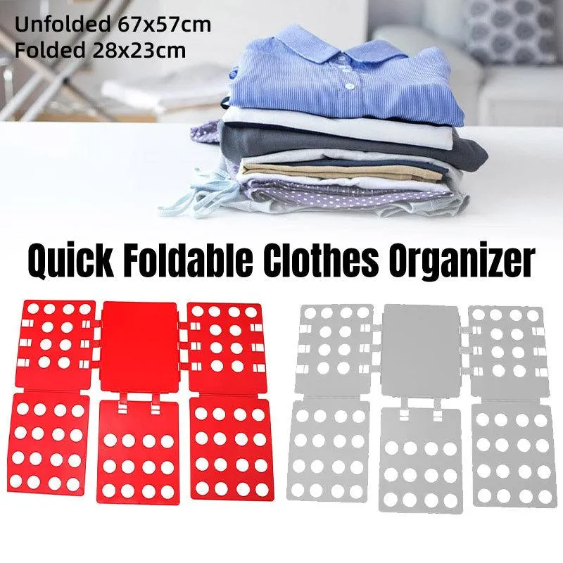Lazy Folding Clothes Board Organiser Folding Clothes Storage Easy Use Board