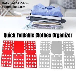 Lazy Folding Clothes Board Organiser Folding Clothes Storage Easy Use Board
