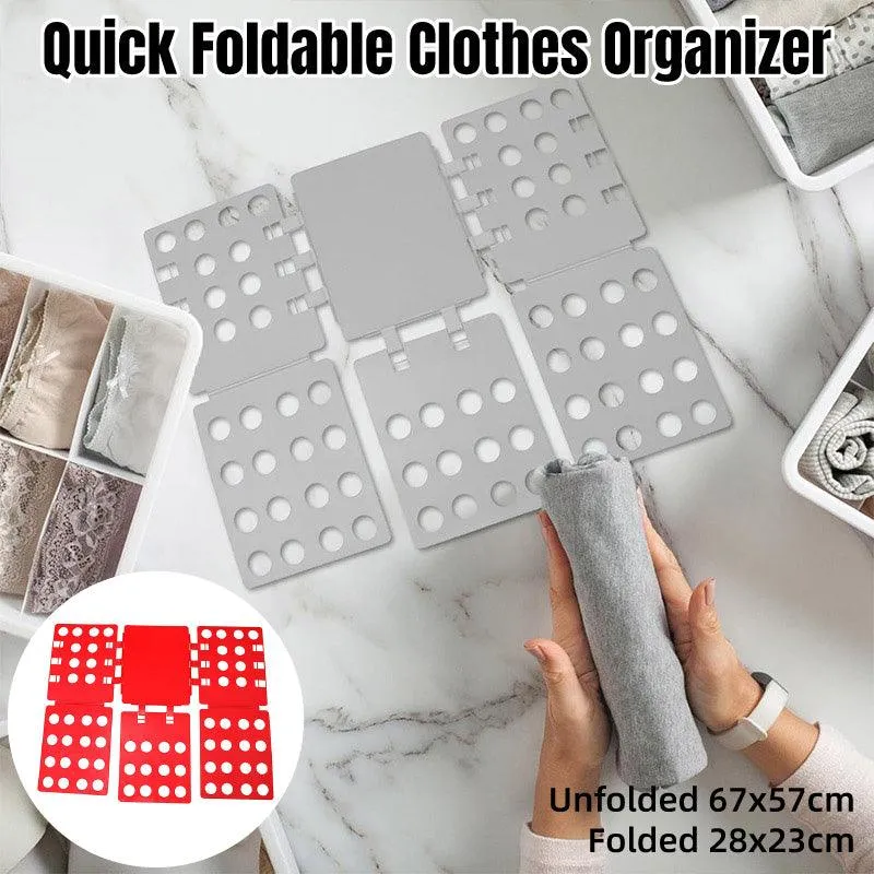 Lazy Folding Clothes Board Organiser Folding Clothes Storage Easy Use Board