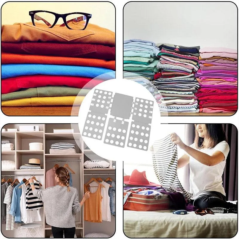 Lazy Folding Clothes Board Organiser Folding Clothes Storage Easy Use Board
