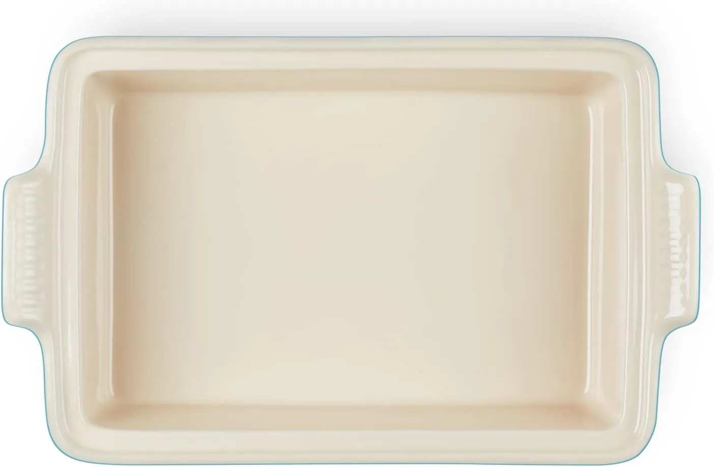 Le Creuset Stoneware Heritage Covered Rectangular Casserole, 4 qt. (12" x 9"), Caribbean