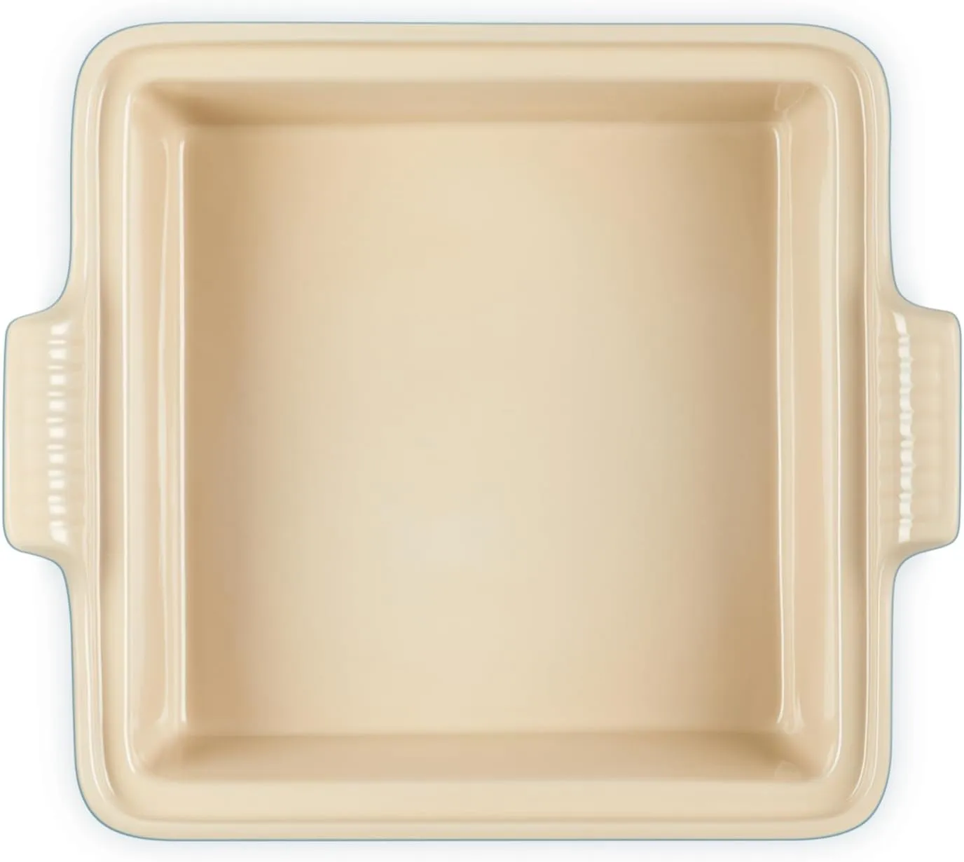 Le Creuset Stoneware Heritage Shallow Square Casserole​, 2qt. (9"), Deep Teal