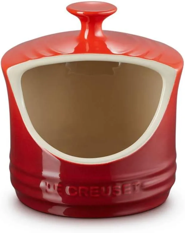 Le Creuset Stoneware Salt Crock, 10 oz., Cerise