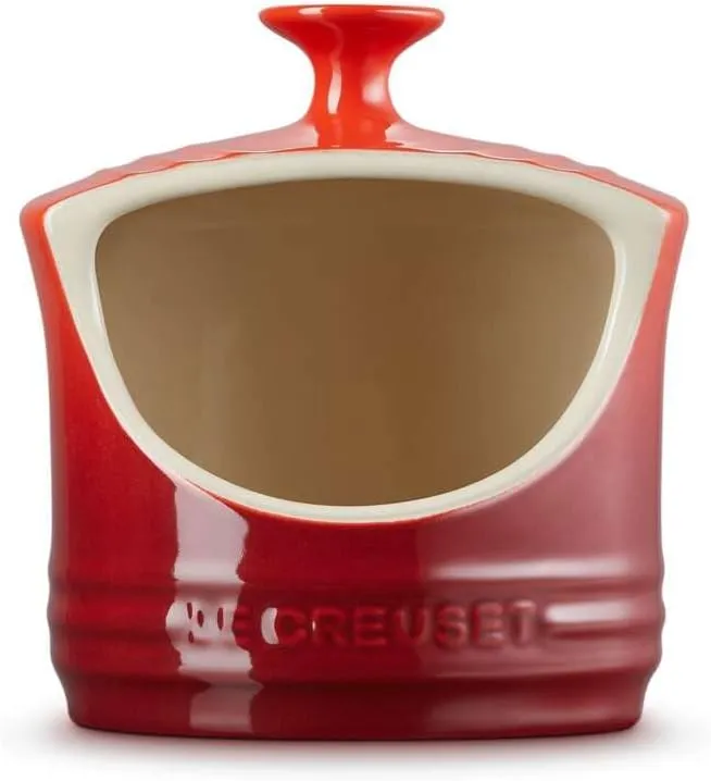 Le Creuset Stoneware Salt Crock, 10 oz., Cerise