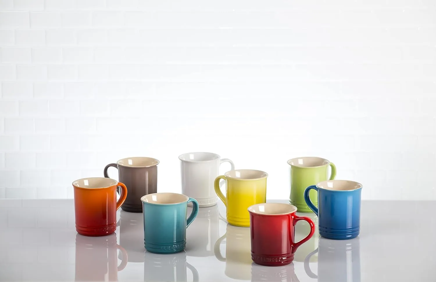 Le Creuset Stoneware Vancouver Mug, 14 oz., Caribbean