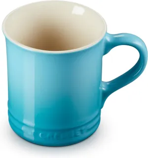 Le Creuset Stoneware Vancouver Mug, 14 oz., Caribbean