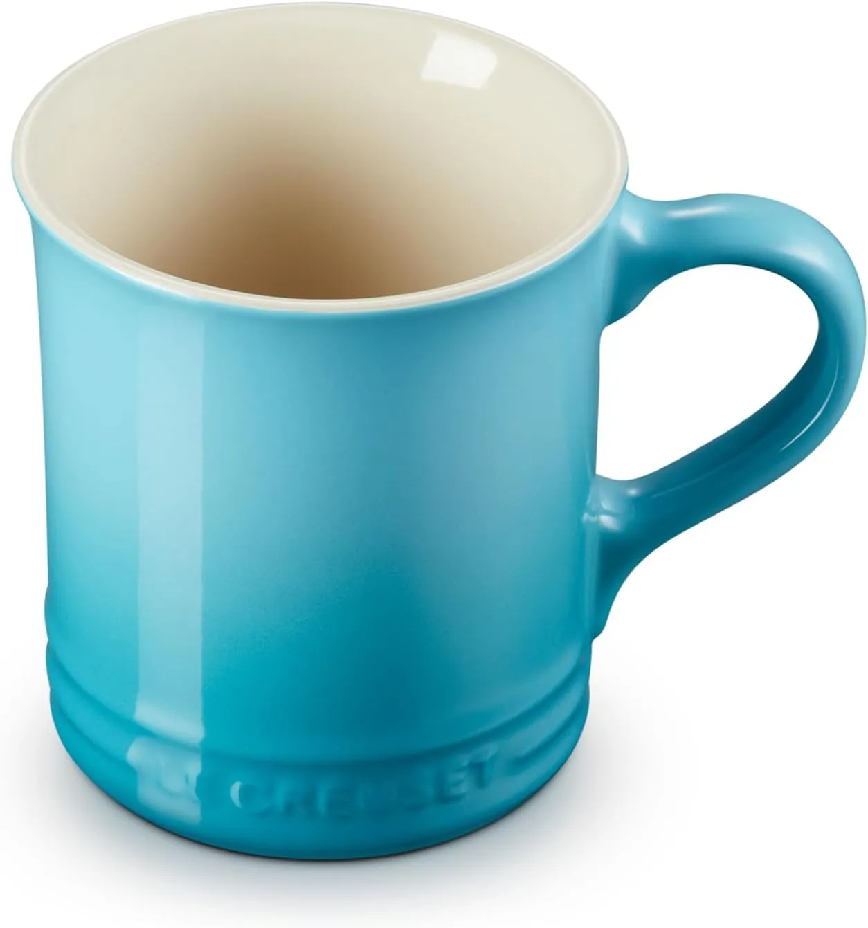 Le Creuset Stoneware Vancouver Mug, 14 oz., Caribbean