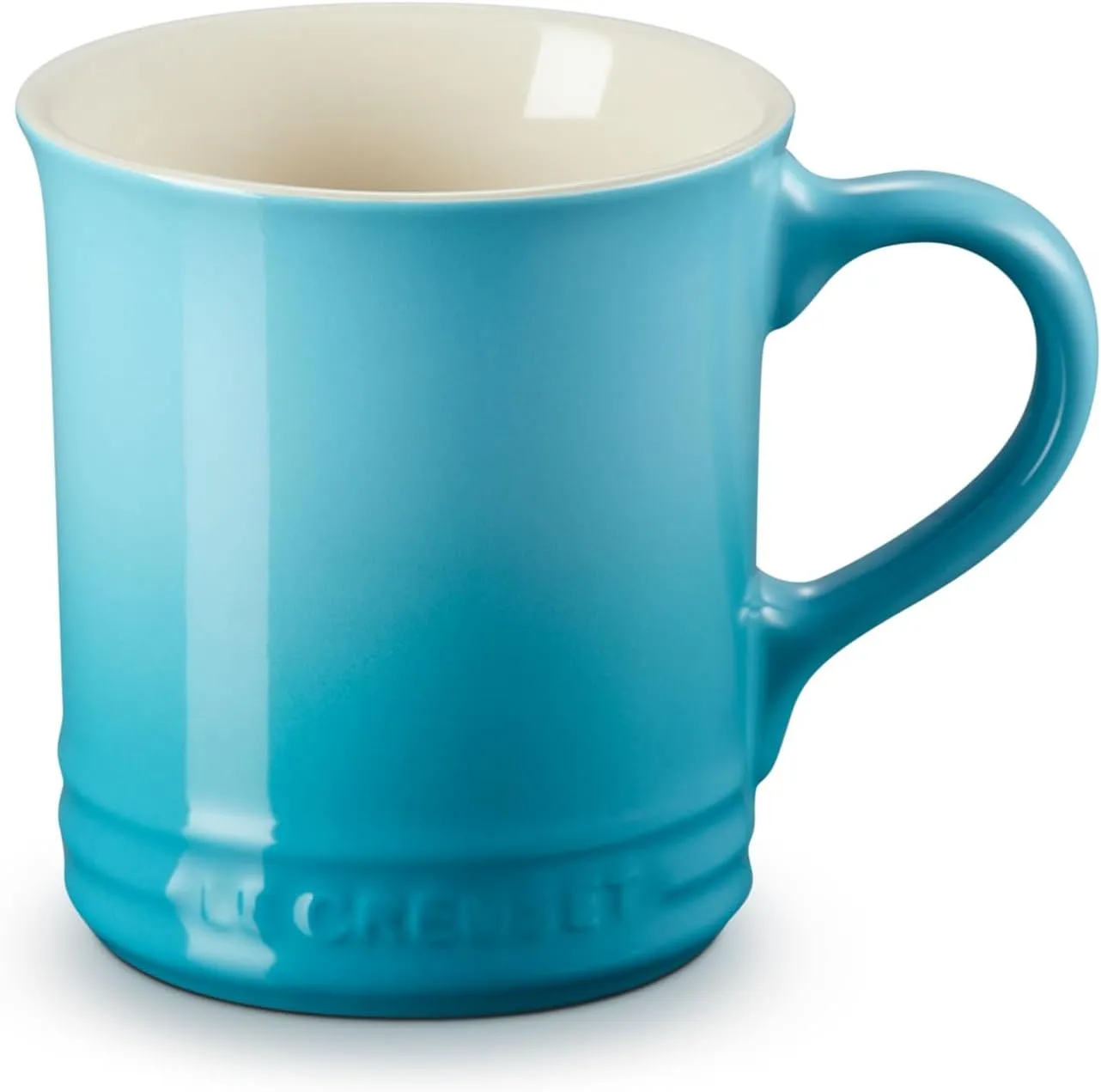 Le Creuset Stoneware Vancouver Mug, 14 oz., Caribbean