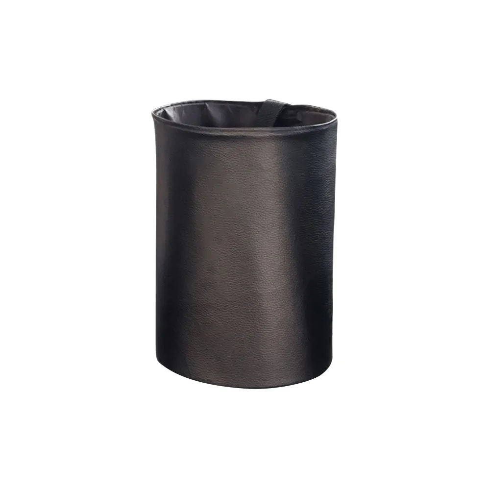 Leather Waterproof Car Trash Bin