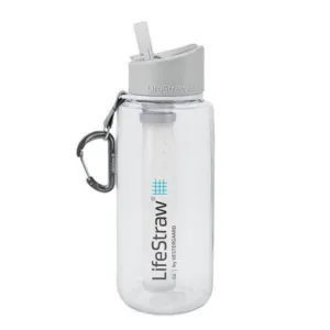LIFESTRAW 2 STAGE 1L TRANSPARENT BOTTLE