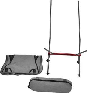 Lightweight Aluminum Alloy Folding Camping Chair, Wear and Tear with Storage Bag, for Outdoor Activities