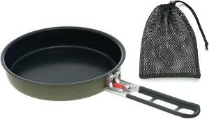 Lightweight Camping Pots Portable Outdoor Frying Pan Cookware Quick Heating Pot Outdoor Cooking Accessories