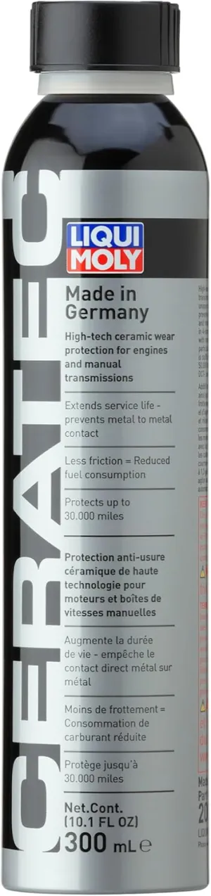 LIQUI MOLY Oil Additive Cera Tec 20002 Ceramic Wear & Tear Protection for Petrol & Diesel Engines Smoother Engine Performance, Less Friction & Lower Fuel Consumption 300 ml