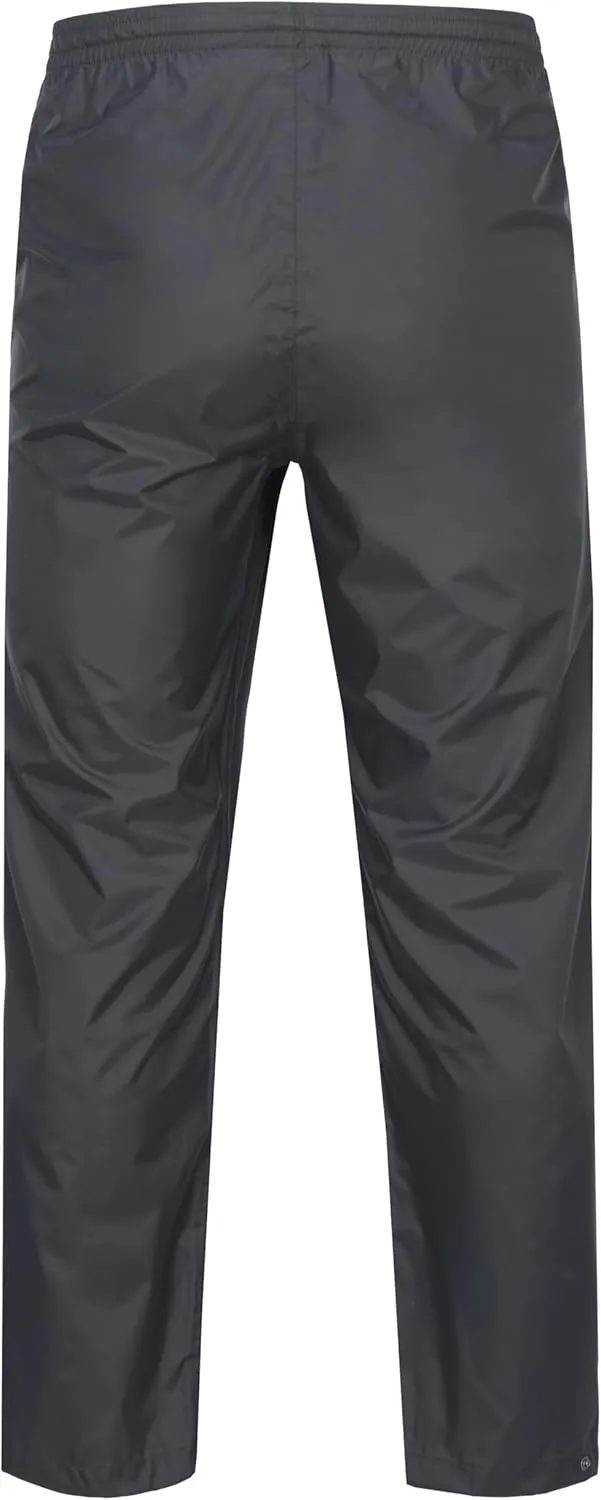 Little Donkey Andy Men's Lightweight Packable Waterproof Rain Pants with Pockets for Hiking Travel Fishing