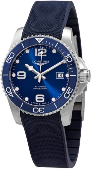 Longines Hydroconquest Automatic Blue Ceramic Bezel 41 mm Men's Watch L37814969