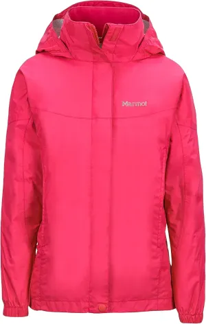 Marmot Kid's Precip Eco Waterproof Rain Jacket - 100% Recycled, Breathable, Lightweight, Packable Raincoat