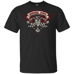Masonic Rider Skull Freemason Square & Compass Symbol