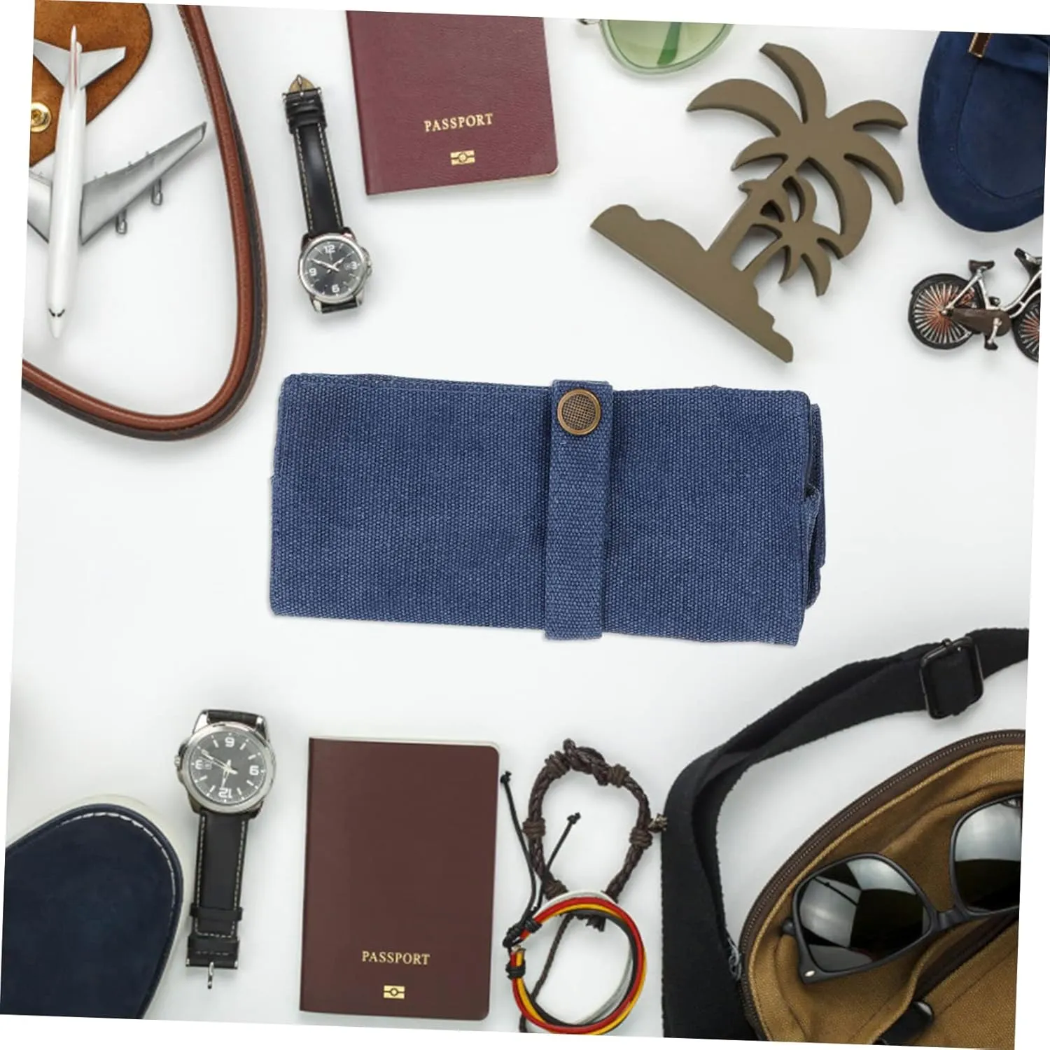 Mens Jewellery Box 3pcs Watch Storage Bag Smart Watch Jewelry Organizer Bag Men‘s Watch Travel Watch Cases for Men Mens smartwatch reloj para Hombre Watch Storage Organizer Watch Travel Organizer Man