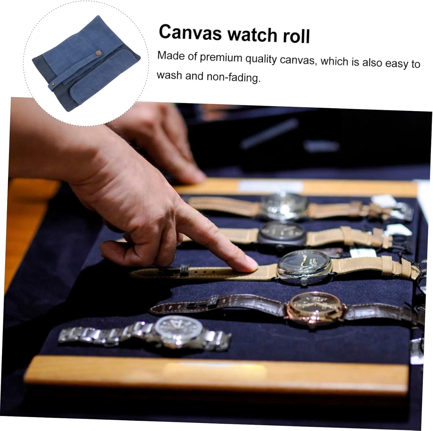 Mens Jewellery Box 3pcs Watch Storage Bag Smart Watch Jewelry Organizer Bag Men‘s Watch Travel Watch Cases for Men Mens smartwatch reloj para Hombre Watch Storage Organizer Watch Travel Organizer Man