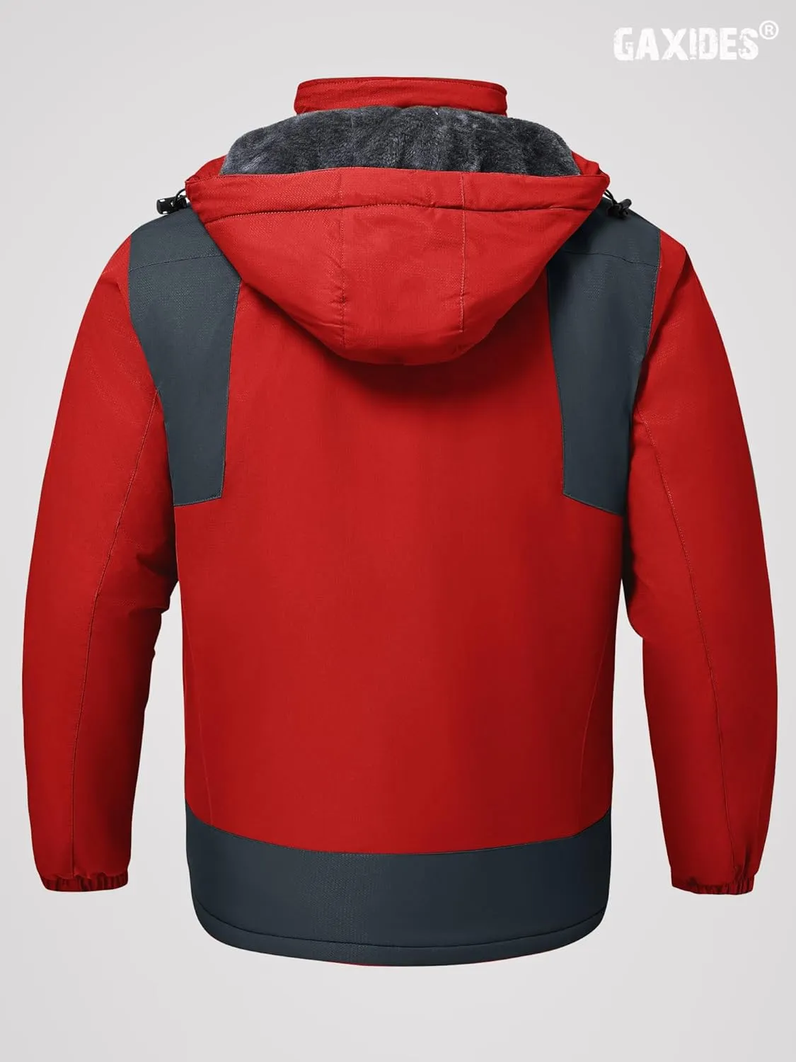 Men’s Skiing Jacket Waterproof windproof Rain Jackets with Hood