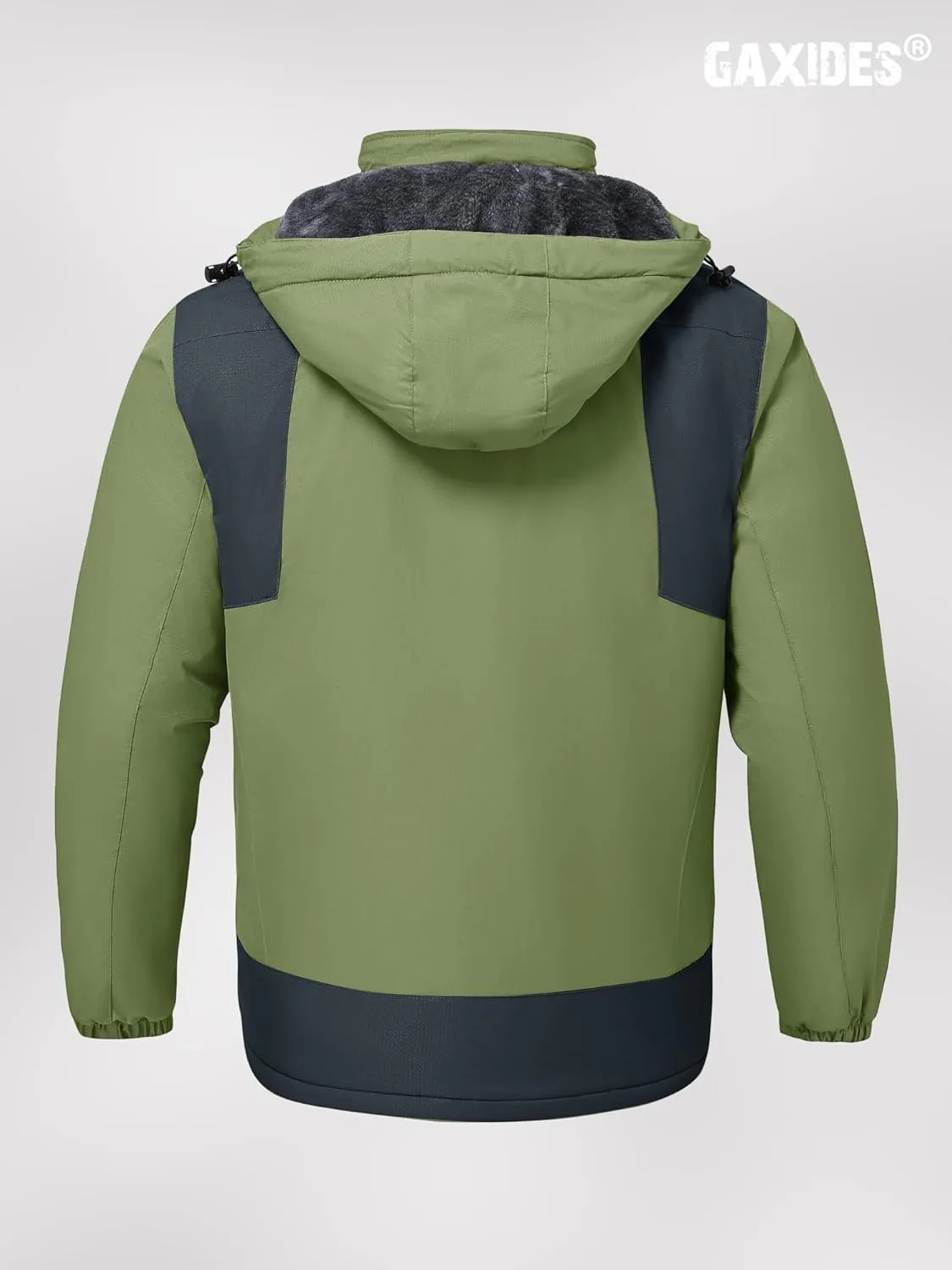 Men’s Skiing Jacket Waterproof windproof Rain Jackets with Hood