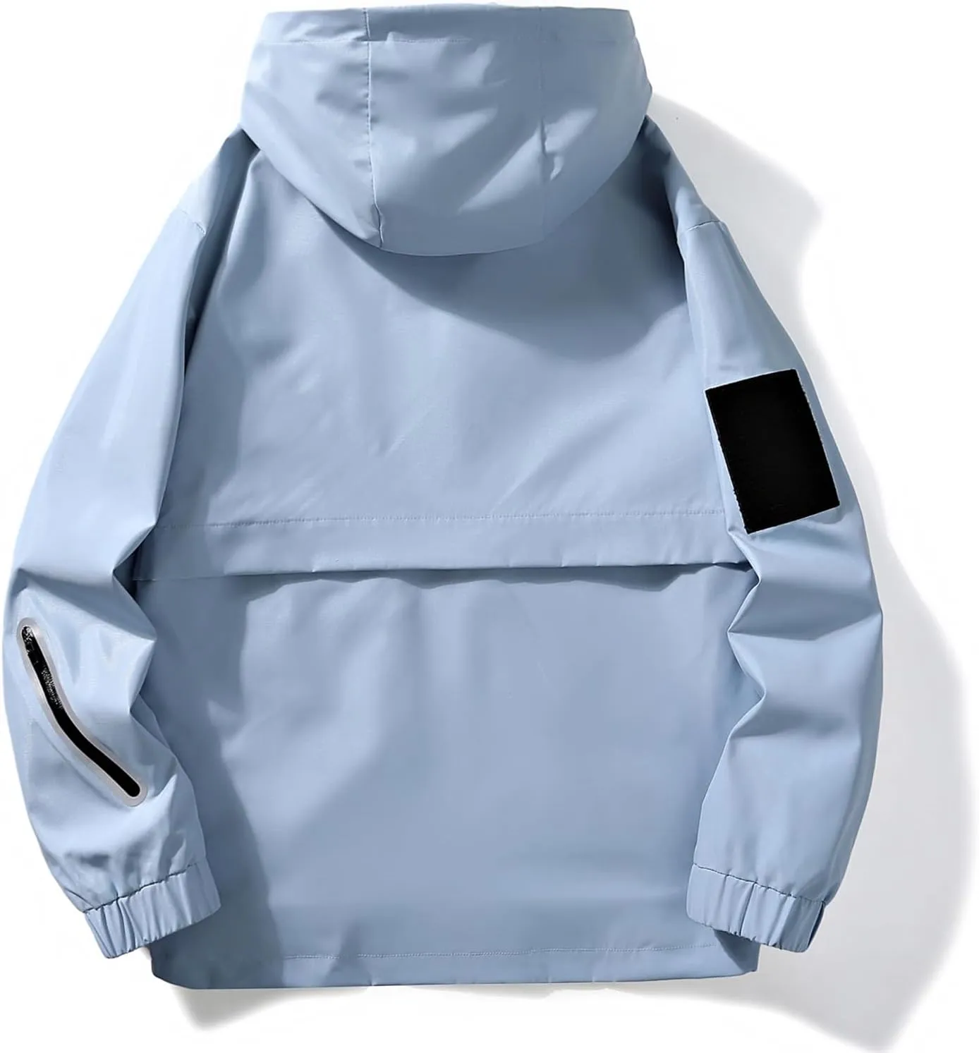 Men'S Waterproof And Windproof Jacket For Outdoor Activities Fishing Hiking Mountaineering Hooded Jacket.