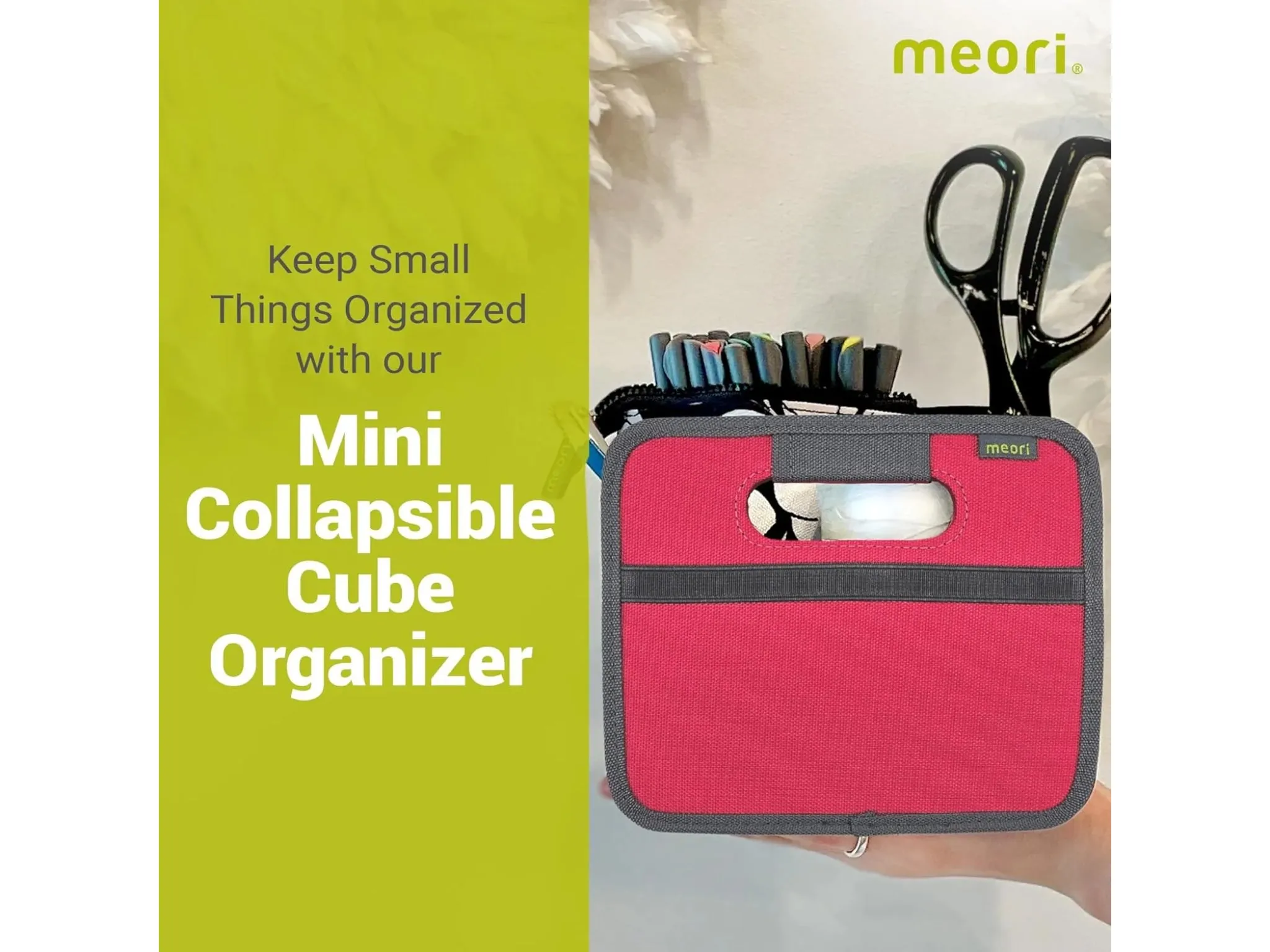 Meori Foldable Mini Box - Berry Pink